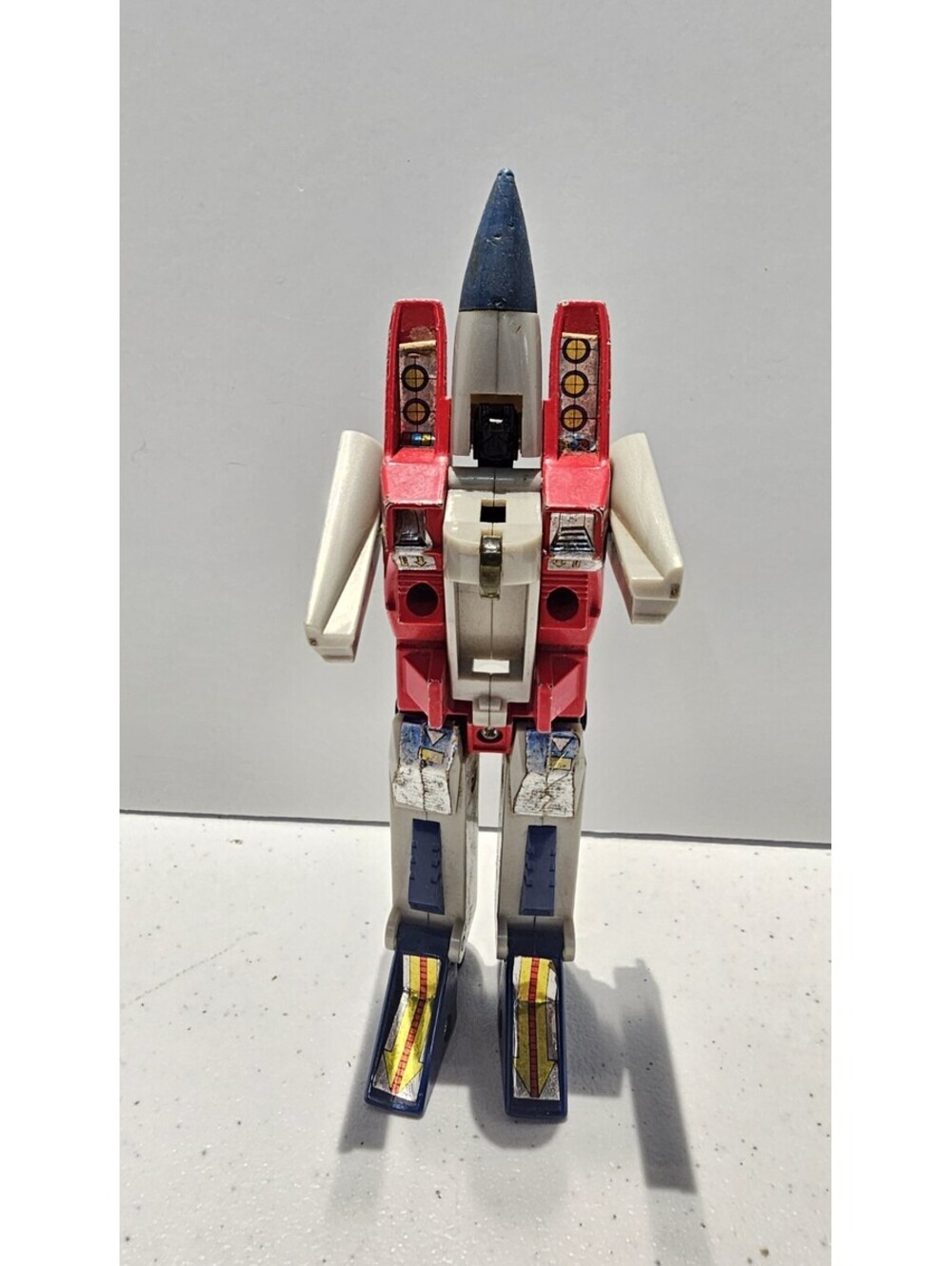 Vintage G1 Transformers Starscream Takara 1985 Decepticon Jet Incomplete